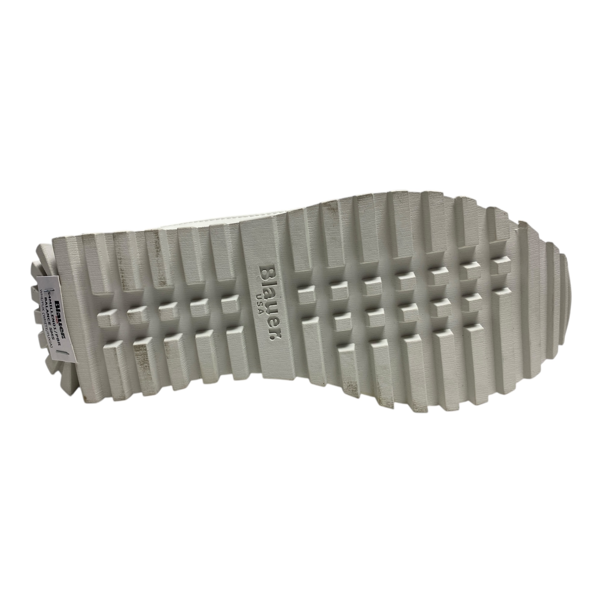 SCARPE SNEAKERS DONNA BLAUER S4MILLEN01 MILLEN01 ECO PELLE BIANCO ORIGINALE PE