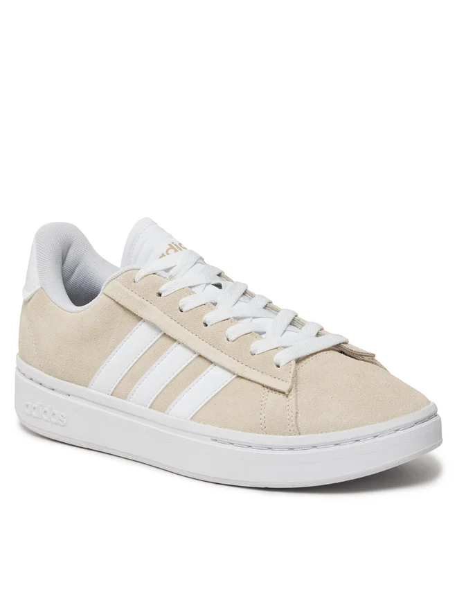 SCARPE SNEAKERS RAGAZZI ADIDAS GRAND COURT ALPHA IE1452 PELLE BEIGE ORIGINALE AI