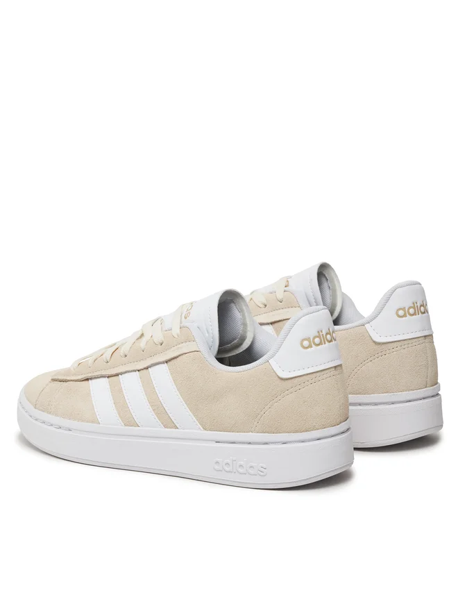 SCARPE SNEAKERS RAGAZZI ADIDAS GRAND COURT ALPHA IE1452 PELLE BEIGE ORIGINALE AI