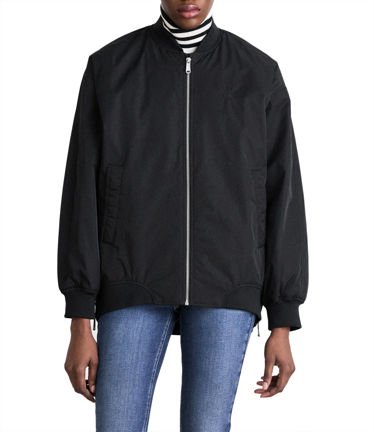 GIUBBINO BOMBER DONNA CALVIN KLEIN JEANS J20J224702 NER