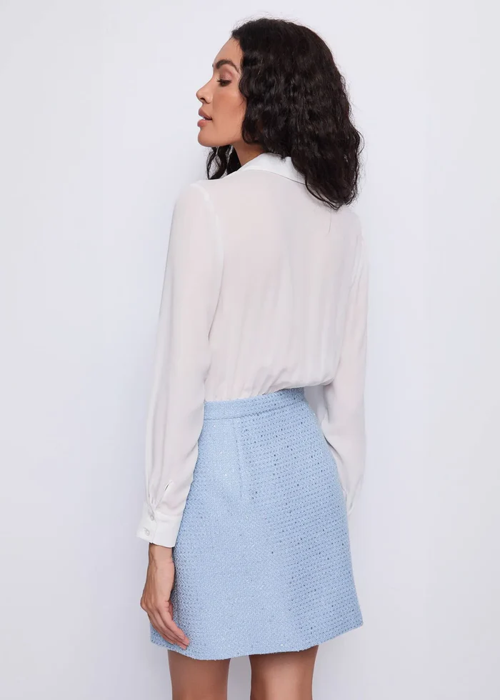 ABITO VESTITO CERIMONIA DONNA GAUDI 511FD15027 AZZURRO ORIGINALE PE 2025