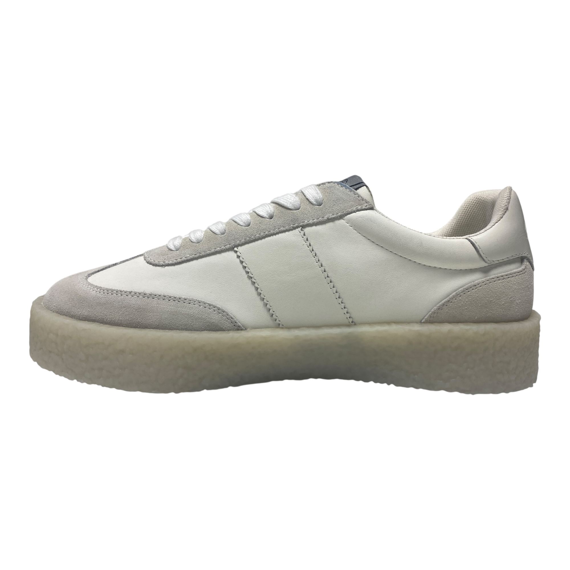 SCARPE SNEAKERS UOMO 4US CESARE PACIOTTI CAM890 PELLE BIANCO ORIGINAL PE