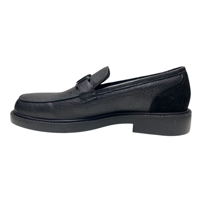 SCARPE MOCASSINO UOMO POLLINI JACKAL SB1028XX0H99999A PELLE NERO ORIGINALE AI