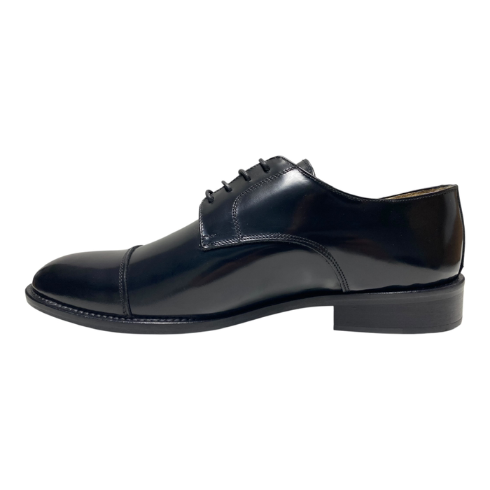 SCARPE DERBY CERIMONIA UOMO CAMPANILE 908 PELLE NERO ORIGINALE PE 2025
