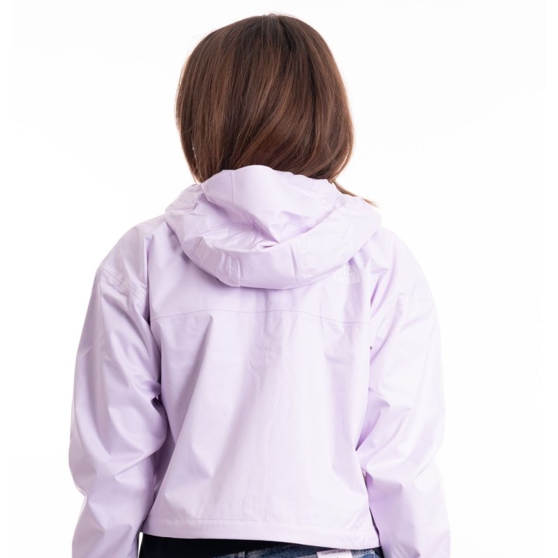 GIUBBINO GIACCA DONNA THE NORTH FACE CROP QUEST NF0A55EPPMI LILLA ORIGINALPE2025