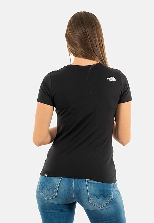 T SHIRT MAGLIA DONNA THE NORTH FACE SS TEE NF0A87NHJK3 NERO ORIGINALE PE 2025
