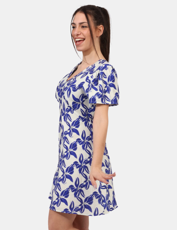 ABITO VESTITO ABITI DONNA YES ZEE A208 YJ00 BLU ORIGINALE PE 2025