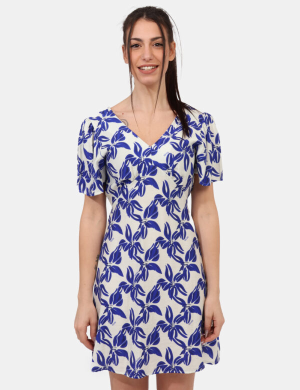 ABITO VESTITO ABITI DONNA YES ZEE A208 YJ00 BLU ORIGINALE PE 2025