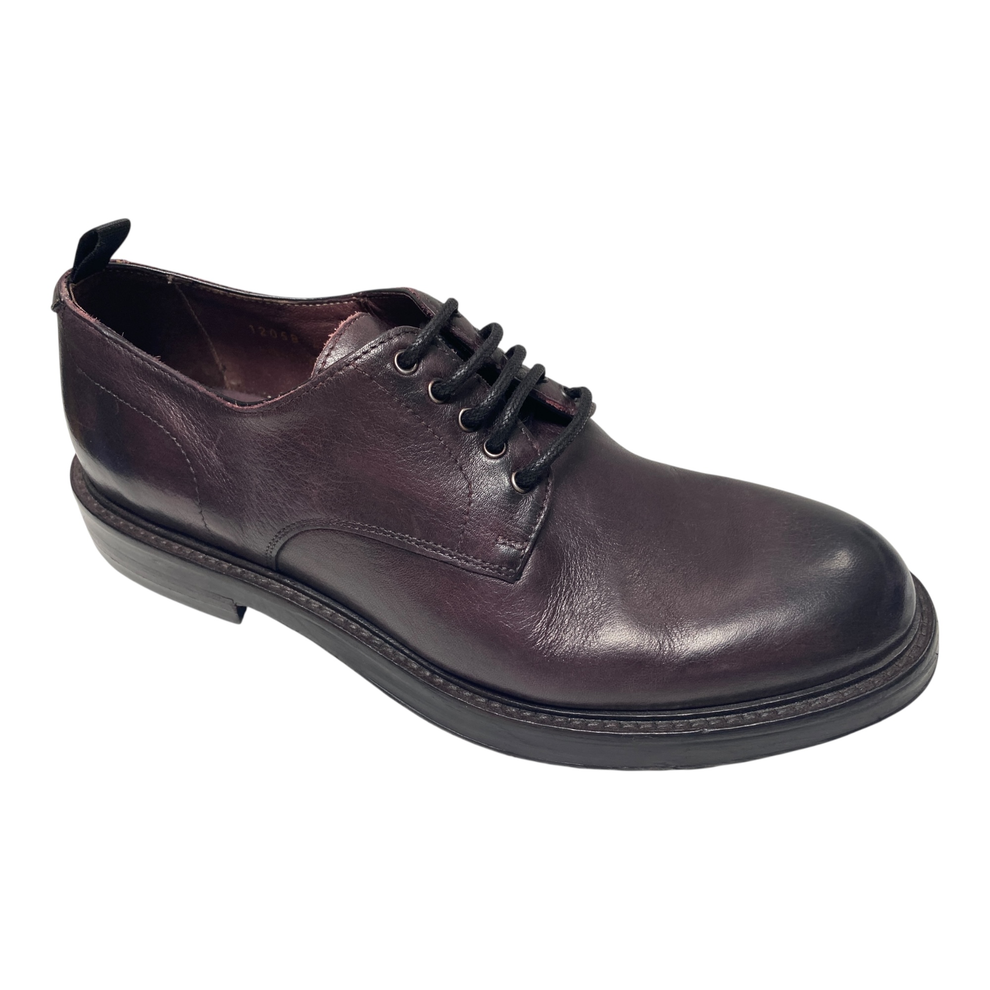 SCARPE DERBY CASUAL UOMO BRECOS CAM90A PELLE BORDO ORIGINALE AI