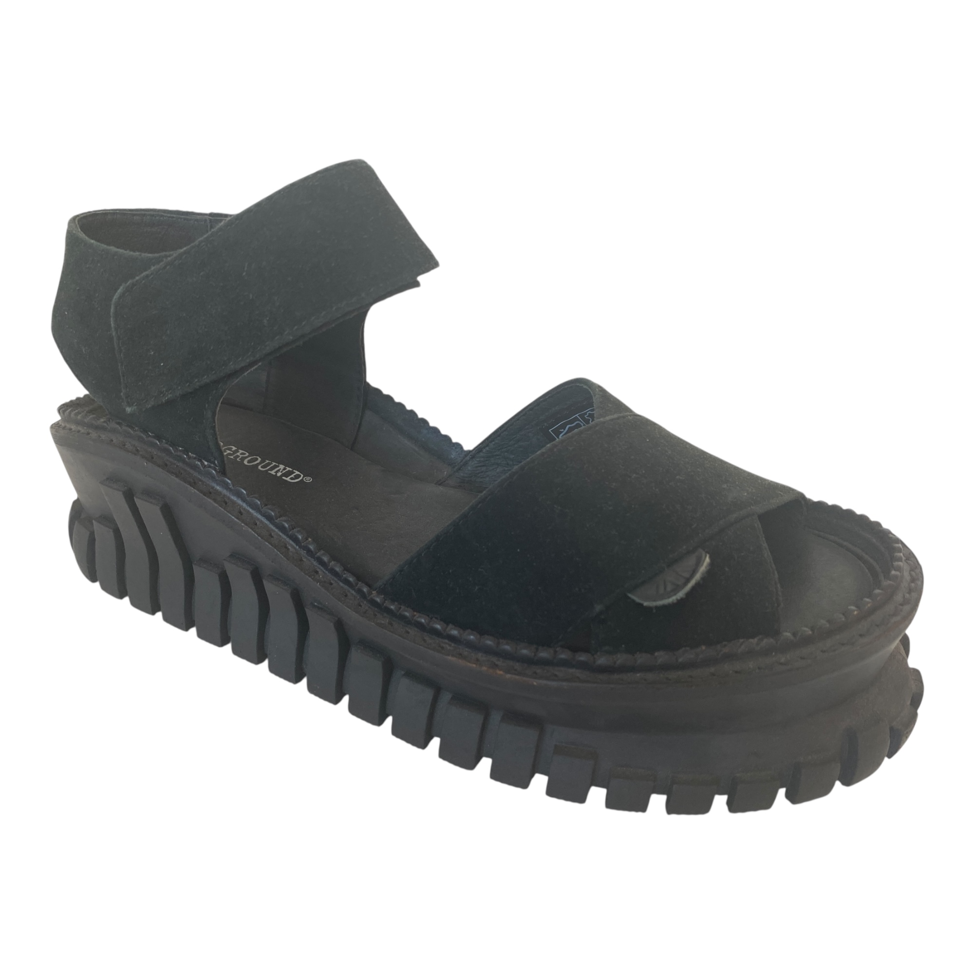 SCARPE SANDALI ZEPPA DONNA UNDERGROUND SW L120 BKCSU SONIK PELLE ORIGINAL PE2025