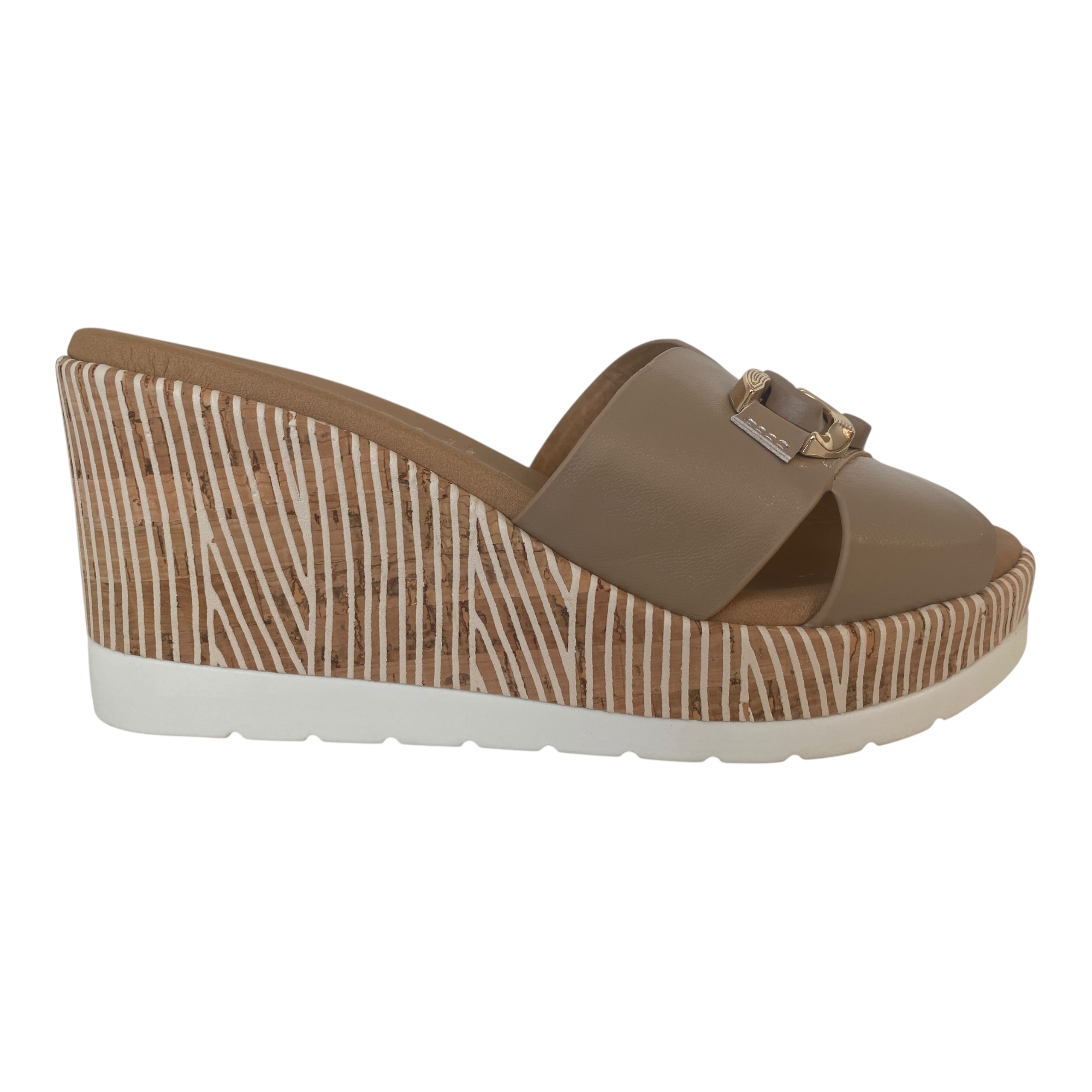 SCARPE SANDALI ZEPPA DONNA REPO 51102 E4 PELLE BEIGE ORIGINALE PE 2025