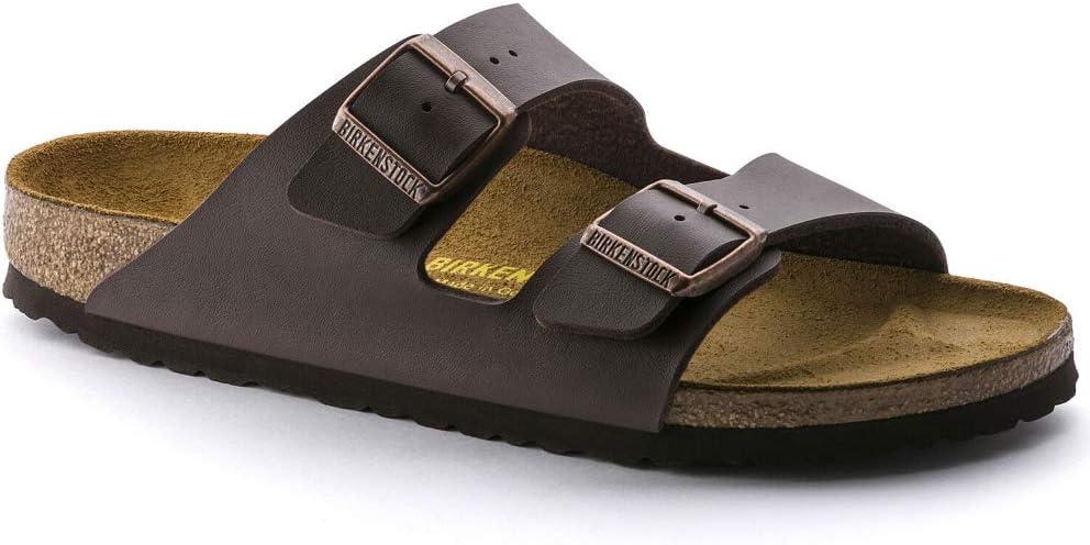 SCARPE SANDALI UOMO BIRKENSTOCK ARIZONA 0051701 PELLE MARRONE ORIGINALE PE 2025