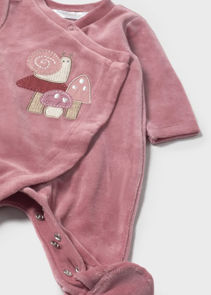 COMPLETO 2 TUTINE PAGLIACCETTO NEONATA MAYORAL 2706 02706 ROSA ORIGINALE AI 2026