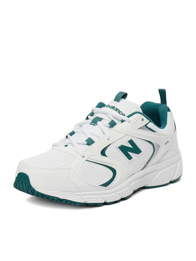 SCARPE SNEAKERS UOMO NEW BALANCE ML408T PELLE BIANCO ORIGINALE PE 2025