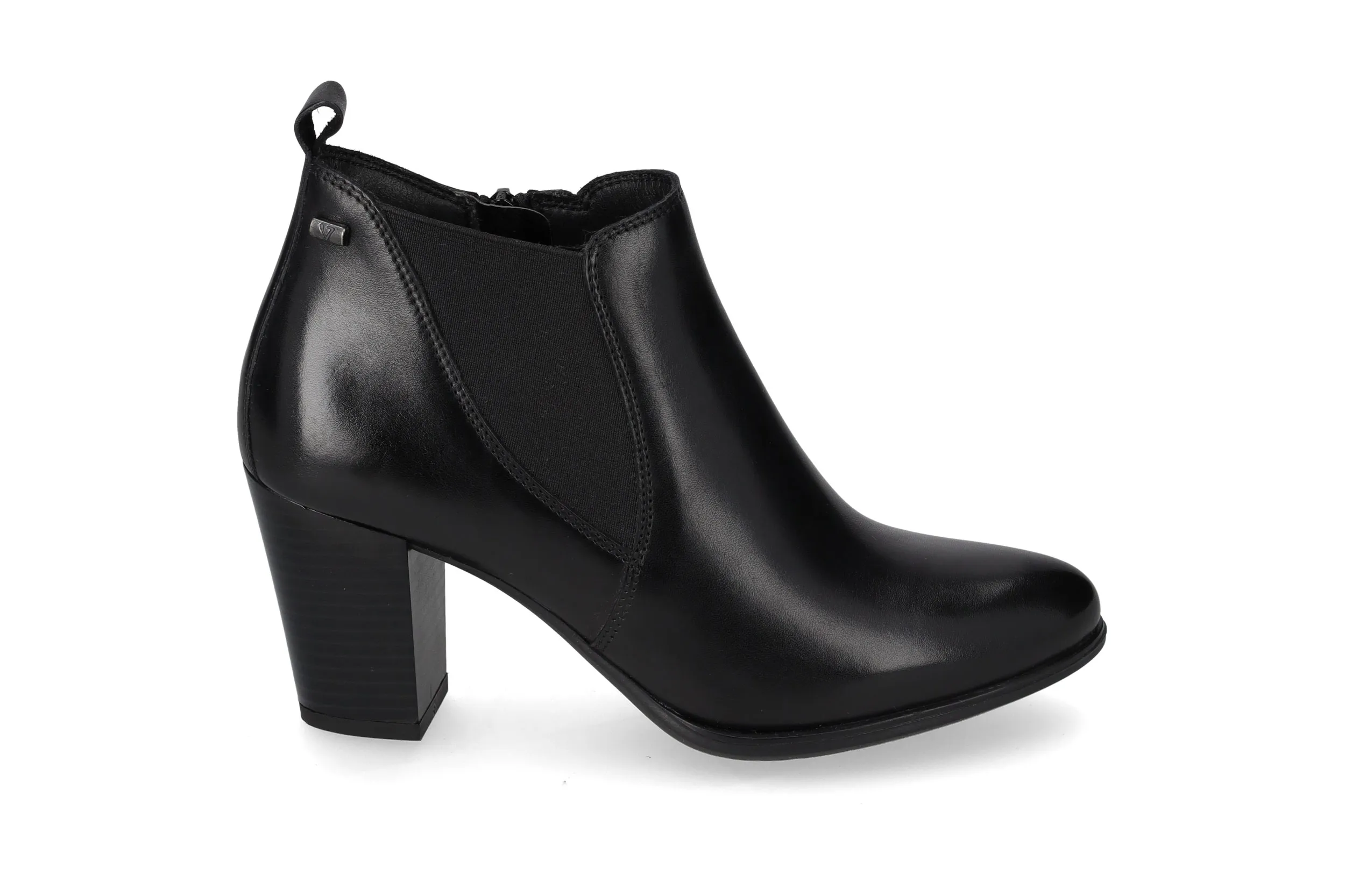 SCARPE TRONCHETTO DONNA VALLEVERDE 47650 PELLE NERO ORIGINALE AI 2026