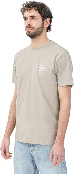 T SHIRT MAGLIA UOMO AX ARMANI EXCHANGE XM000546 AF103611 BEIGE ORIGINALE AI 2026