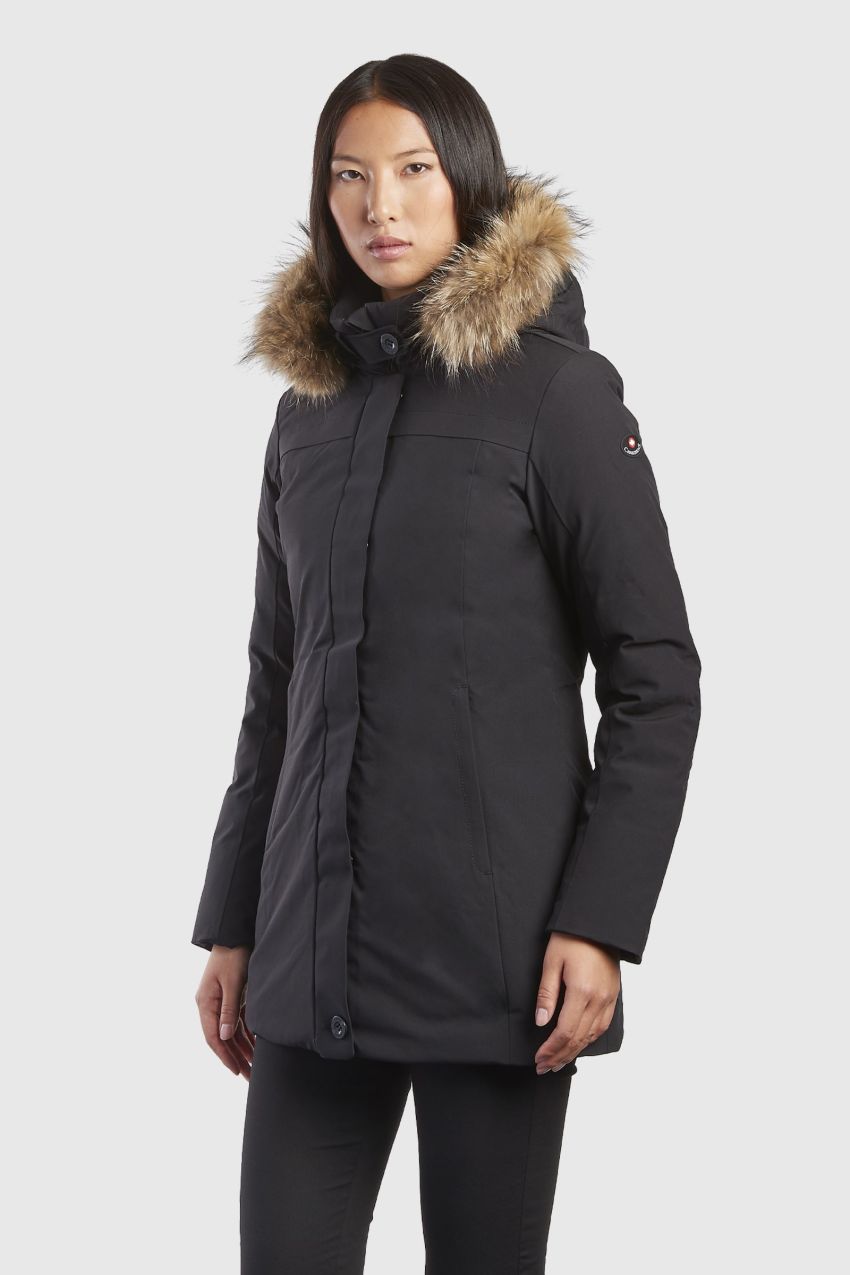 GIUBBINO PARKA DONNA CANADIENS GLORY TECH 20 CAM05214N 0099 NERO ORIGINAL 2026