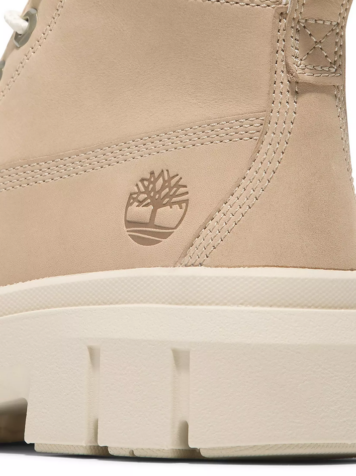 SCARPE STIVALI DONNA TIMBERLAND GREYFIELD TB 0A2FT6 PELLE BEIGE ORIGINAL AI 2026