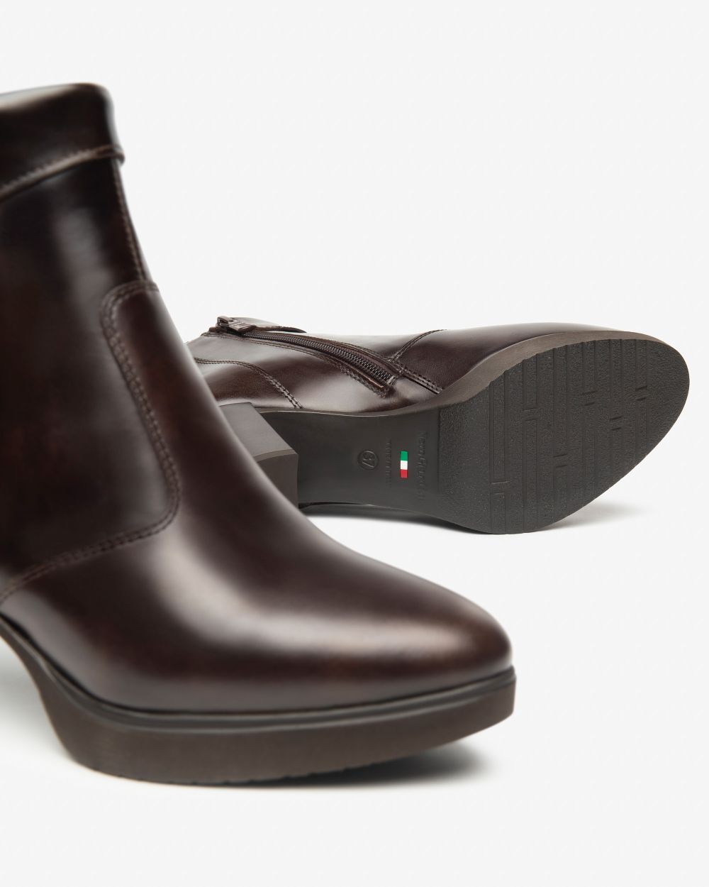 SCARPE TRONCHETTO STIVALE DONNA NERO GIARDINI I513801D PELLE 300 ORIGINAL AI2026