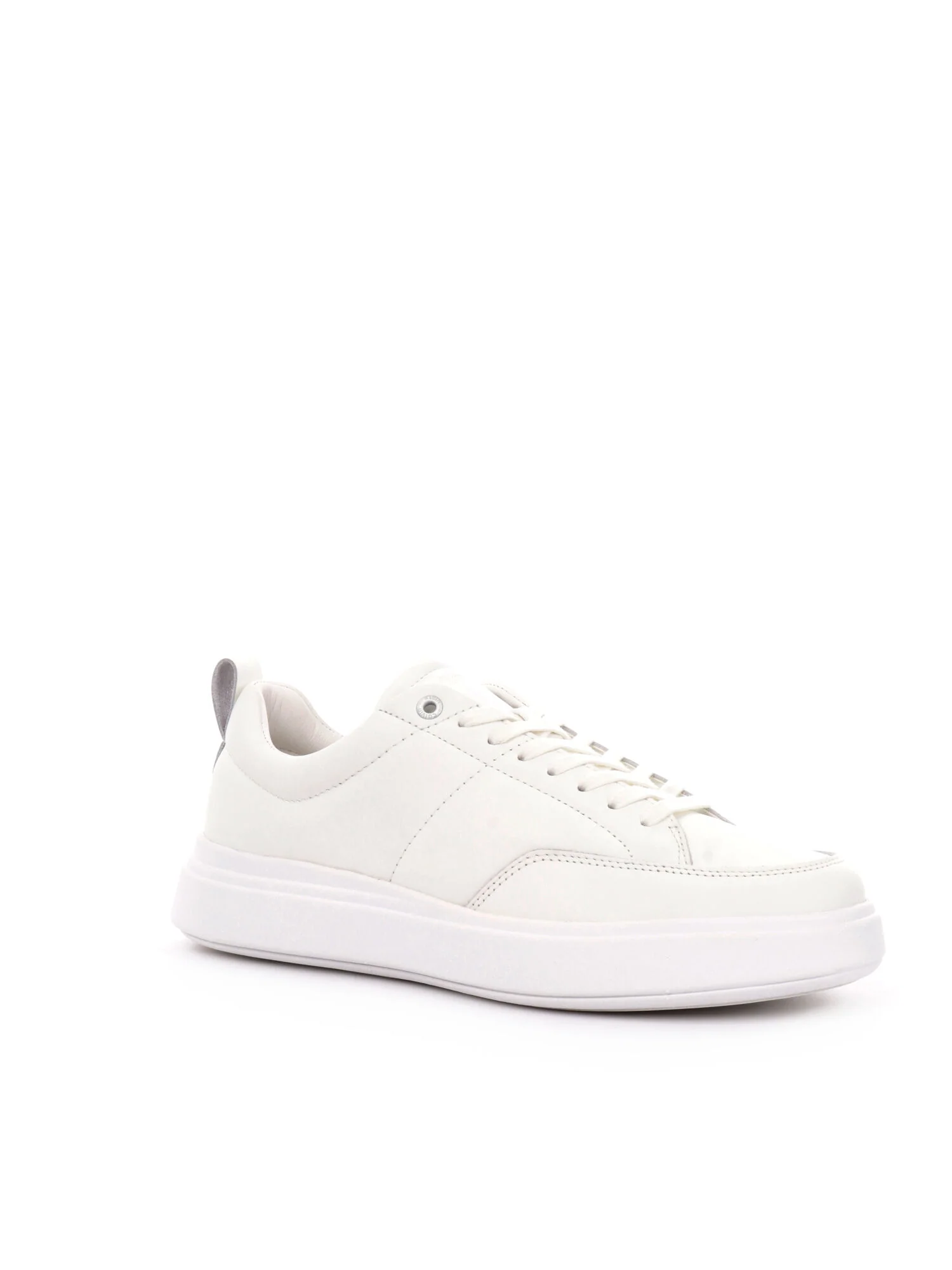 SCARPE SNEAKERS UOMO CALVIN KLEIN LOW TOP HM0HM01713 PELLE ORIGINALE AI 2026