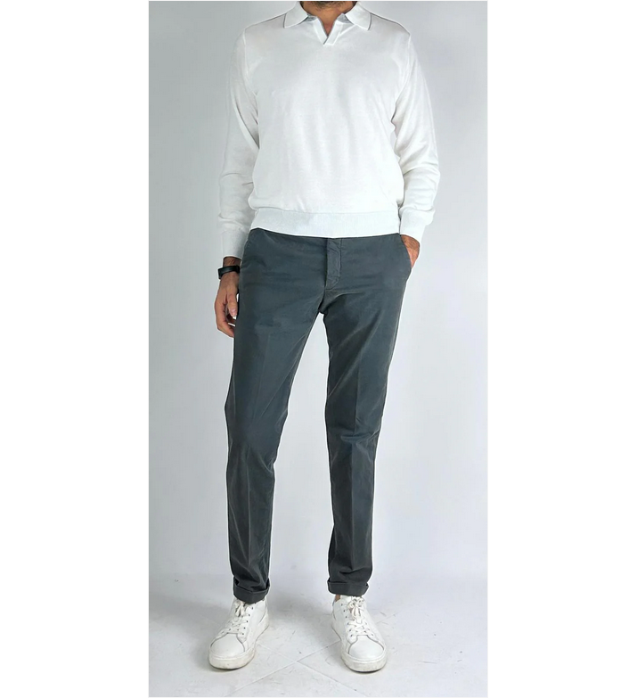 PANTALONE PANTALONI UOMO B700 B SETTECENTO MH700 2029 GRIGIO ORIGINALE AI 2026