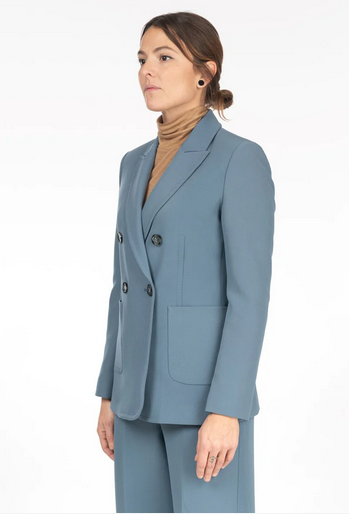 GIACCA BLAZER DONNA DIANA GALLESI R146R00219N F4 AVIO ORIGINALE AI 2026