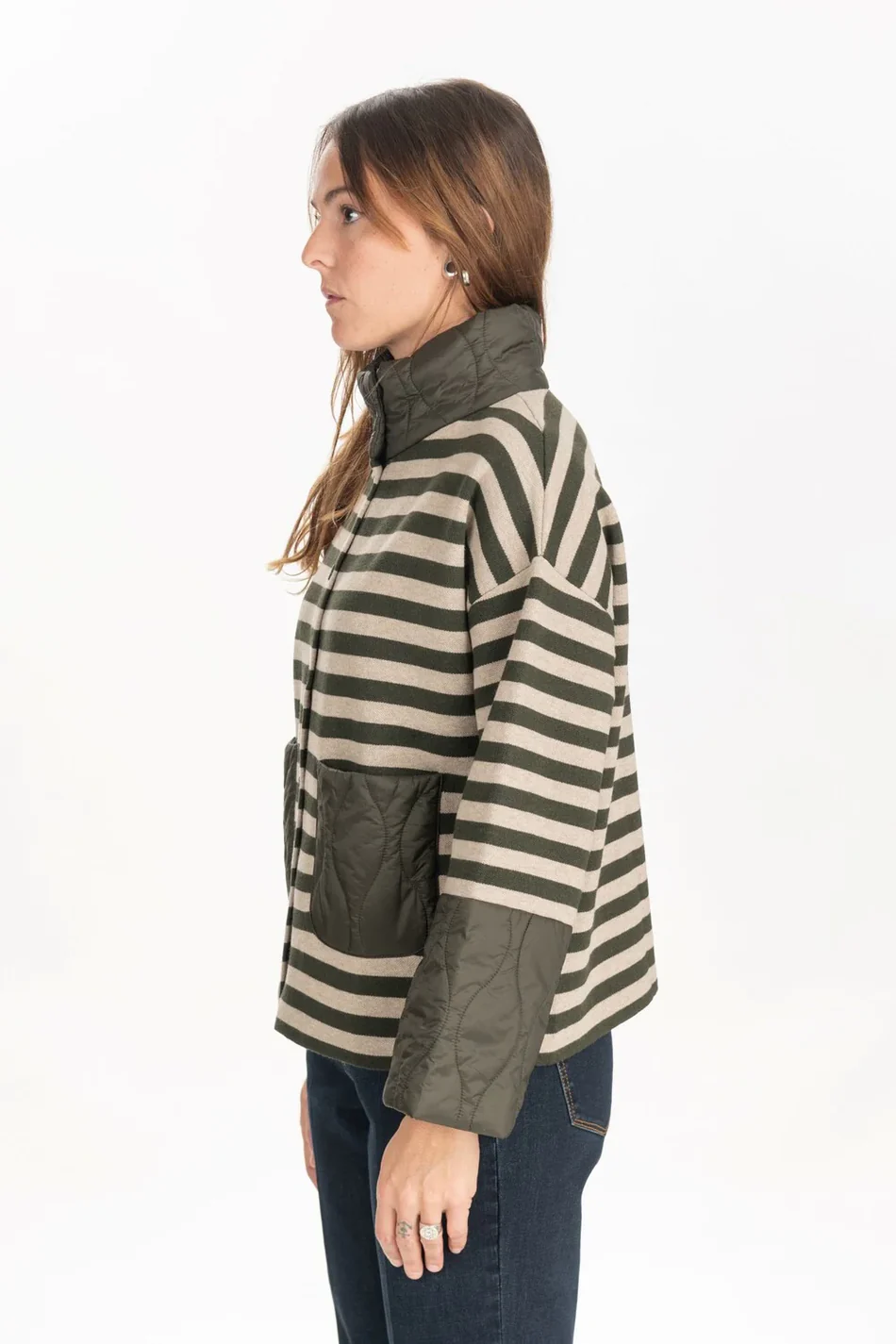 MAGLIA MAGLIE FELPA DONNA DIANA GALLESI M197J004927N AI VERDE ORIGINALE AI 2026