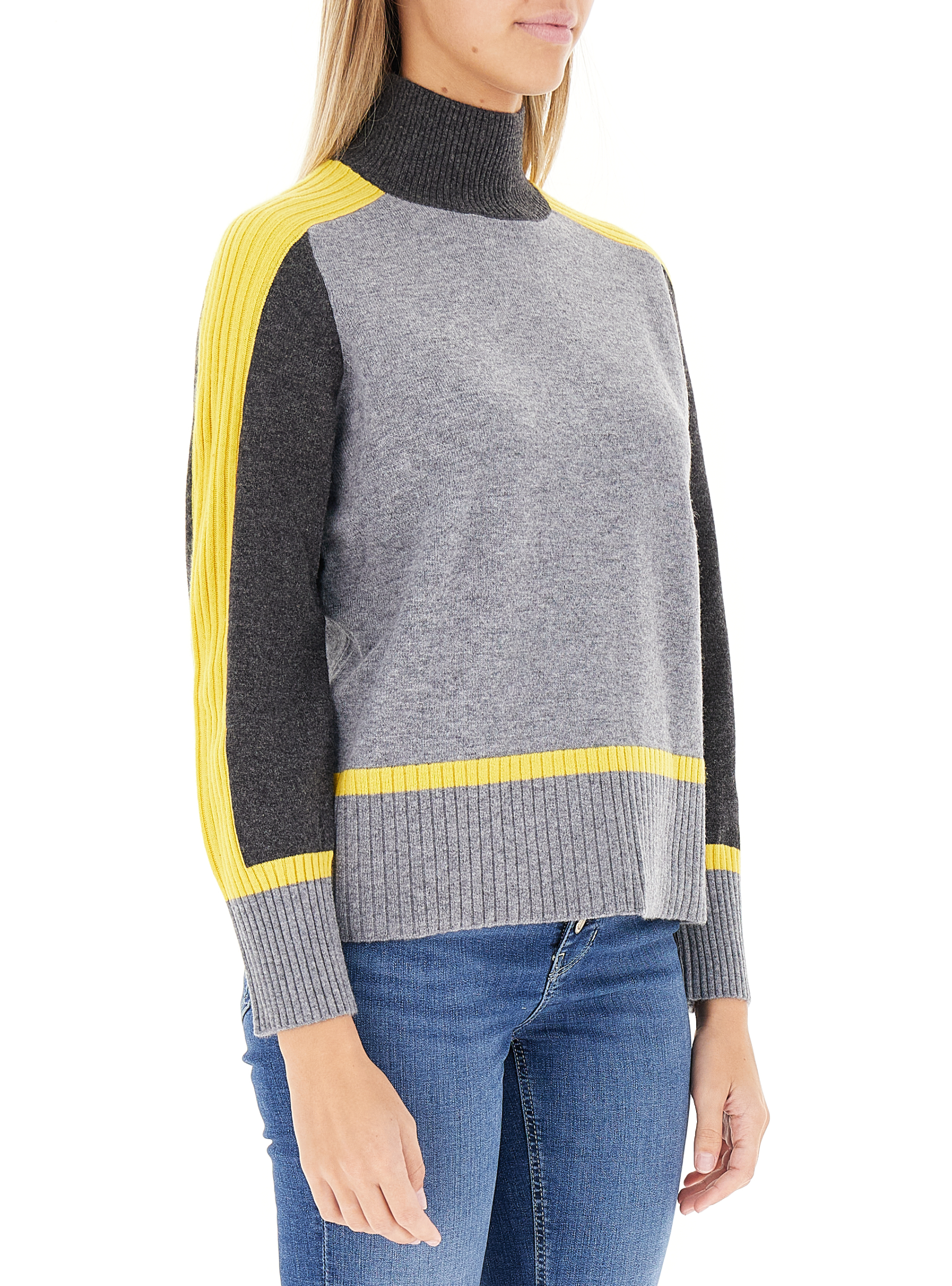 MAGLIONE MAGLIA DONNA DIANA GALLESI M191J004921N B2 GRIGIO ORIGINALE AI 2026