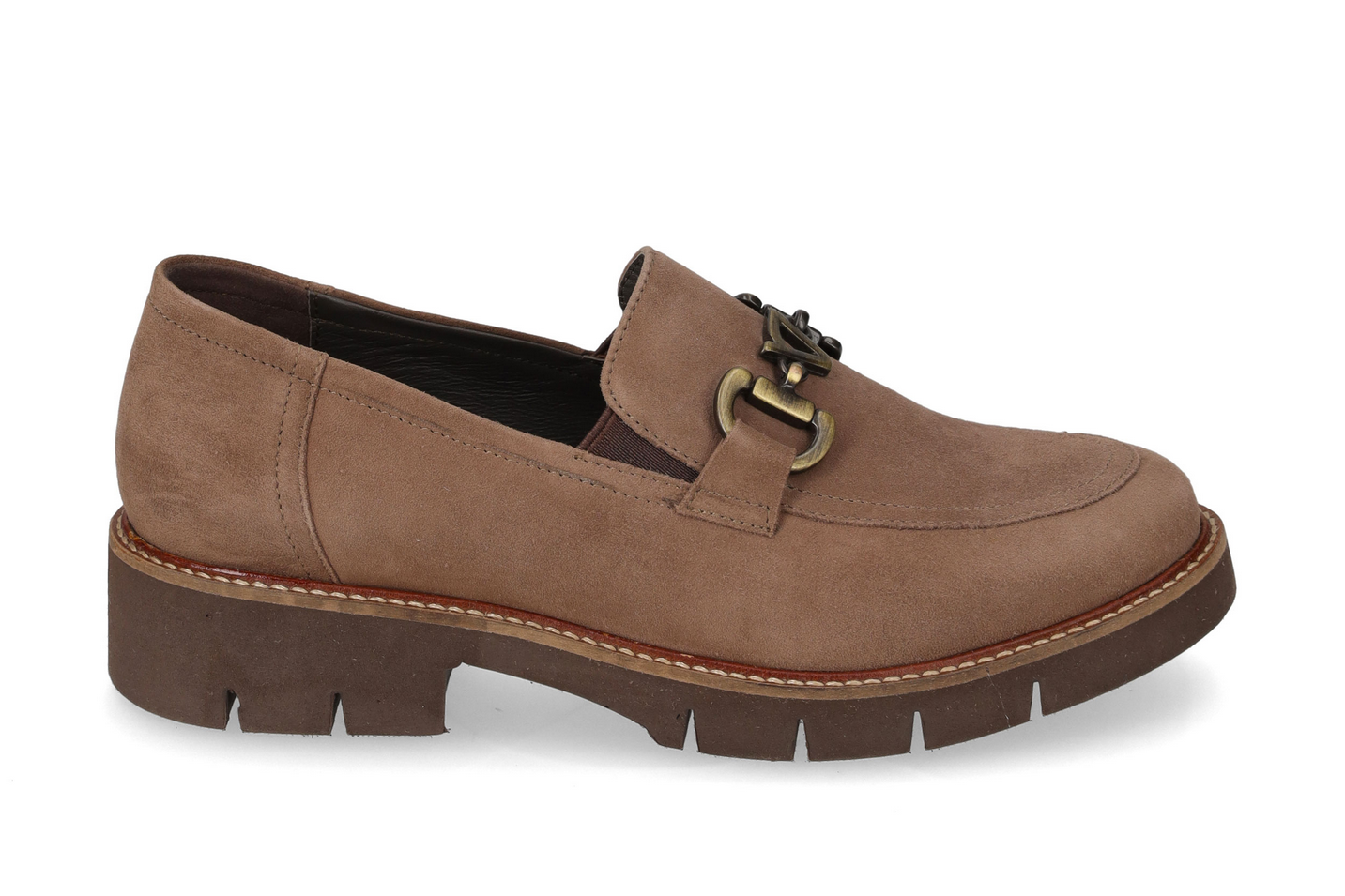 SCARPE MOCASSINO CASUAL DONNA VALLEVERDE 17181 PELLE BEIGE ORIGINALE AI 2026