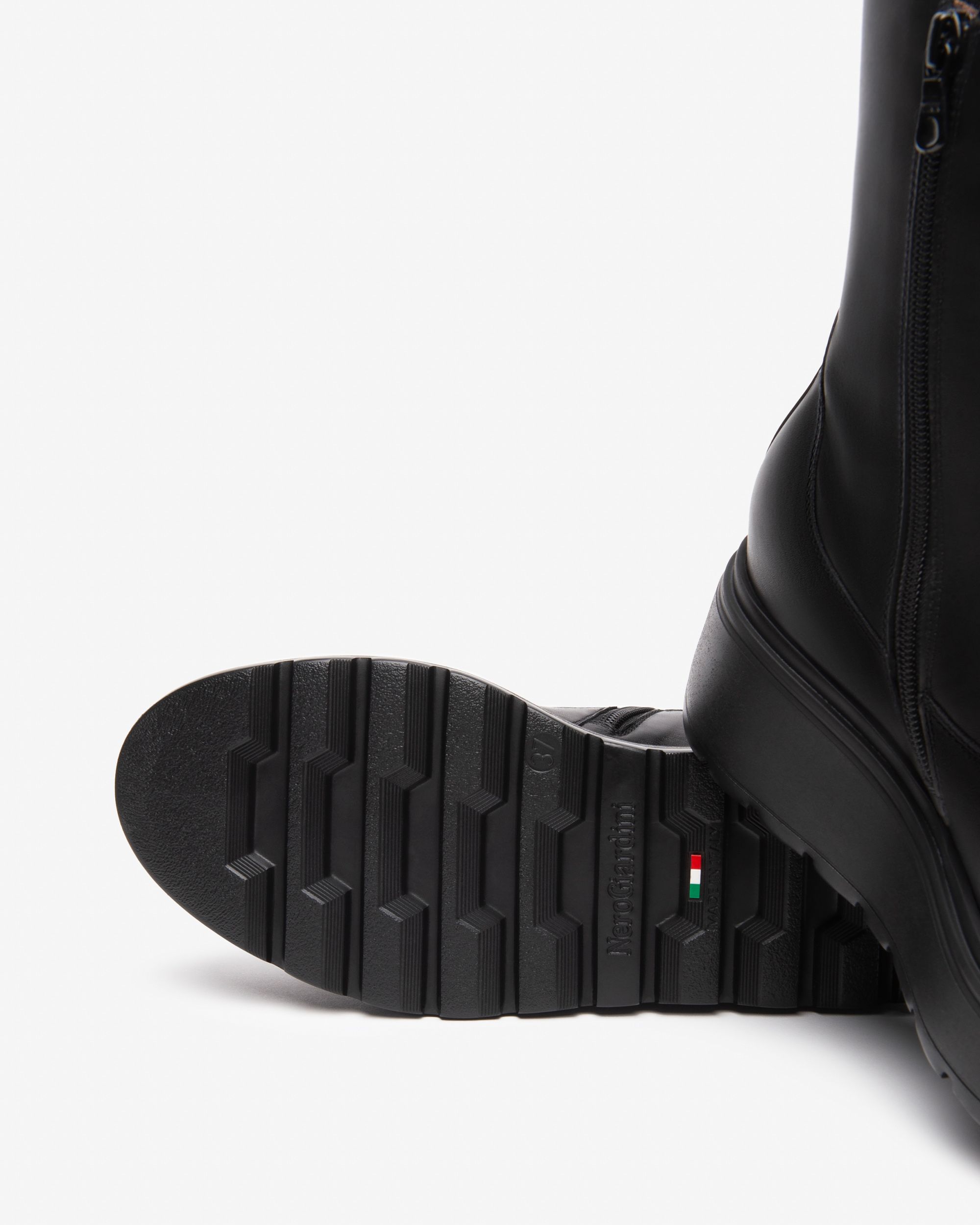 SCARPE STIVALETTI STIVALE DONNA NERO GIARDINI I514901D PELLE 100 ORIGINALAI2026