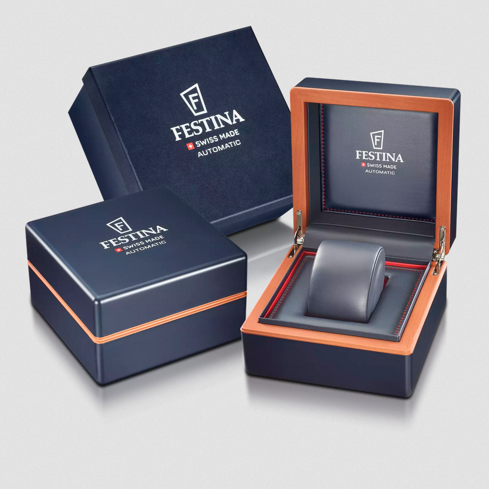 OROLOGIO QUARZO UOMO FESTINA F20059 1 CRONOGRAFO ACCIAIO GRIGIO ORIGINAL AI 2026