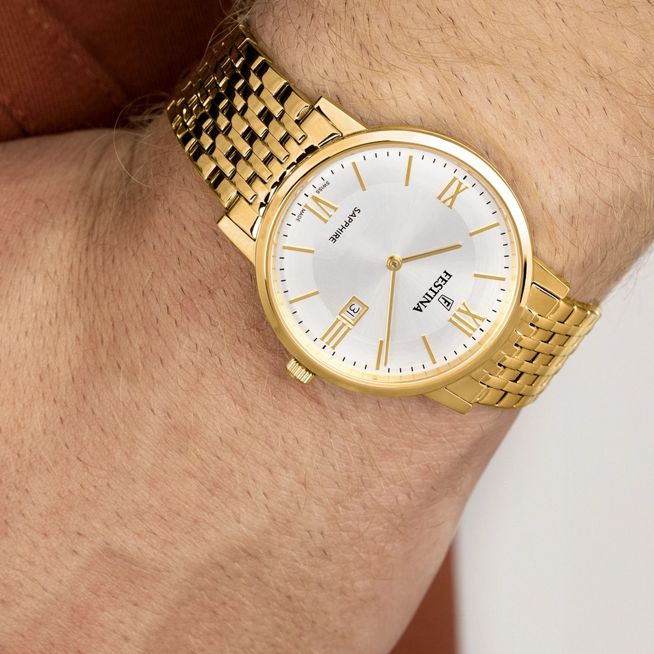 OROLOGIO QUARZO UOMO FESTINA F20020 1 39 DATA TEMPO ACCIAIO GRIGIO ORIGINAL 2026