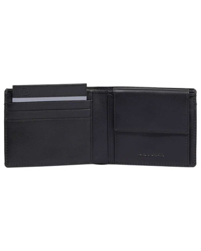 PORTAFOGLIO PORTAFOGLI UOMO PIQUADRO PU4188S136R PELLE BLUE ORIGINALE AI 2026