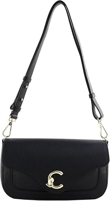 BORSA BORSE DONNA COCCINELLE C ME E1 SSL 12 03 01 PELLE NERO ORIGINALE AI 2026