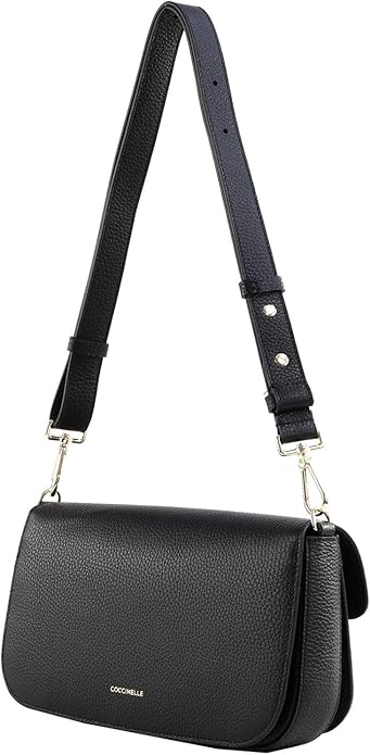 BORSA BORSE DONNA COCCINELLE C ME E1 SSL 12 03 01 PELLE NERO ORIGINALE AI 2026