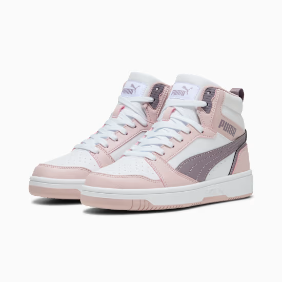 SCARPE SNEAKERS DONNA PUMA REBOUND V6 392326 ECO PELLE 48 ROSA ORIGINALE AI 2026