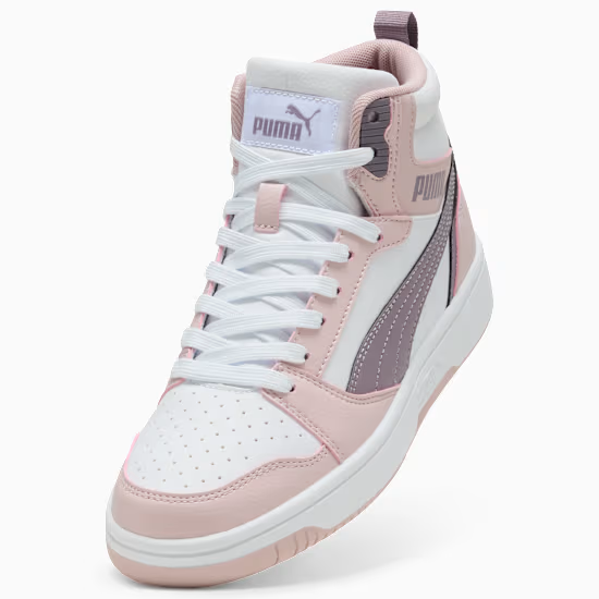 SCARPE SNEAKERS DONNA PUMA REBOUND V6 392326 ECO PELLE 48 ROSA ORIGINALE AI 2026