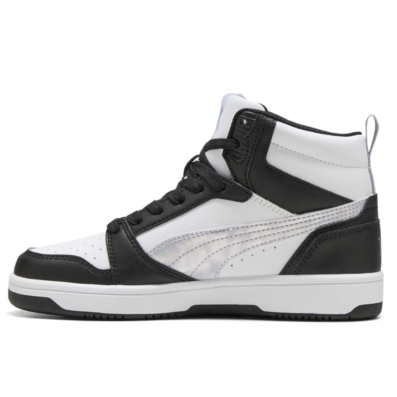 SCARPE SNEAKERS RAGAZZA PUMA REBOUND V6 402768 ECO PELLE 02 NERO ORIGINALE2026