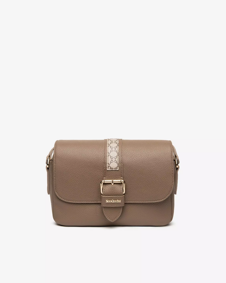 BORSA BORSE DONNA NERO GIARDINI I544073D ECO PELLE 401 FANGO ORIGINALE AI 2026