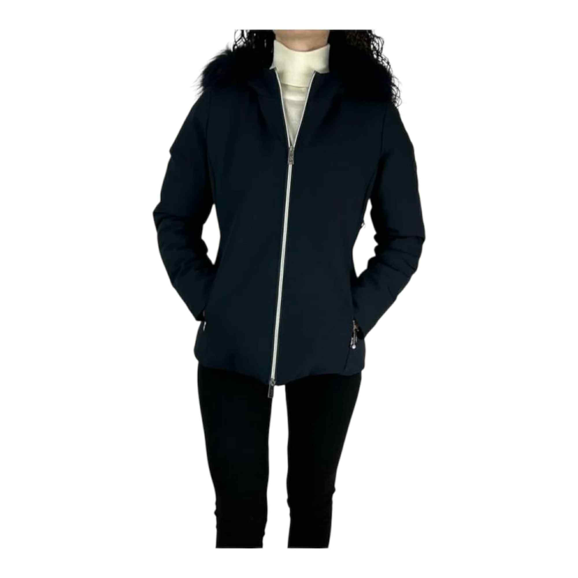 GIUBBOTTO GIUBBINO DONNA DOUBLE EIGHT DANA8 00 PA96 1456 BLU ORIGINALE AI 2026