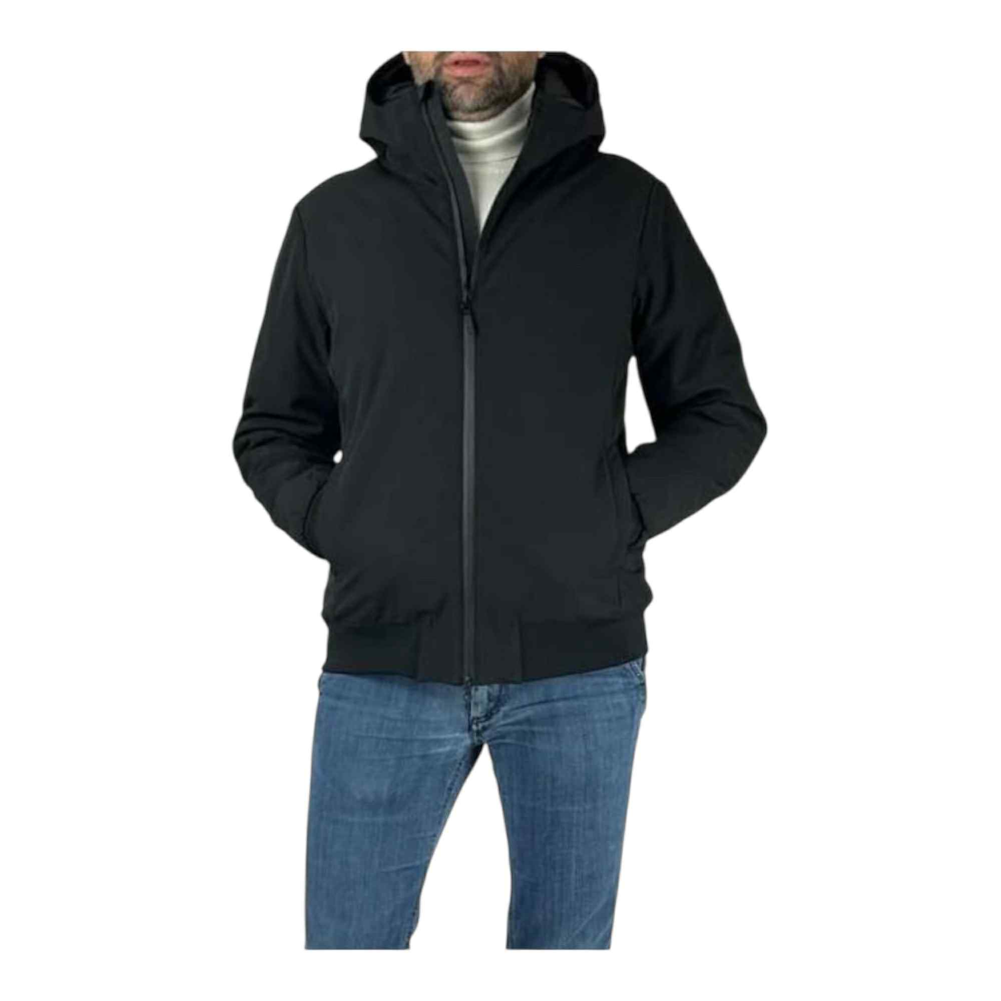 GIUBBOTTO GIUBBINO UOMO DOUBLE EIGHT MALI8 00 P459 1538 NERO ORIGINALE AI 2026