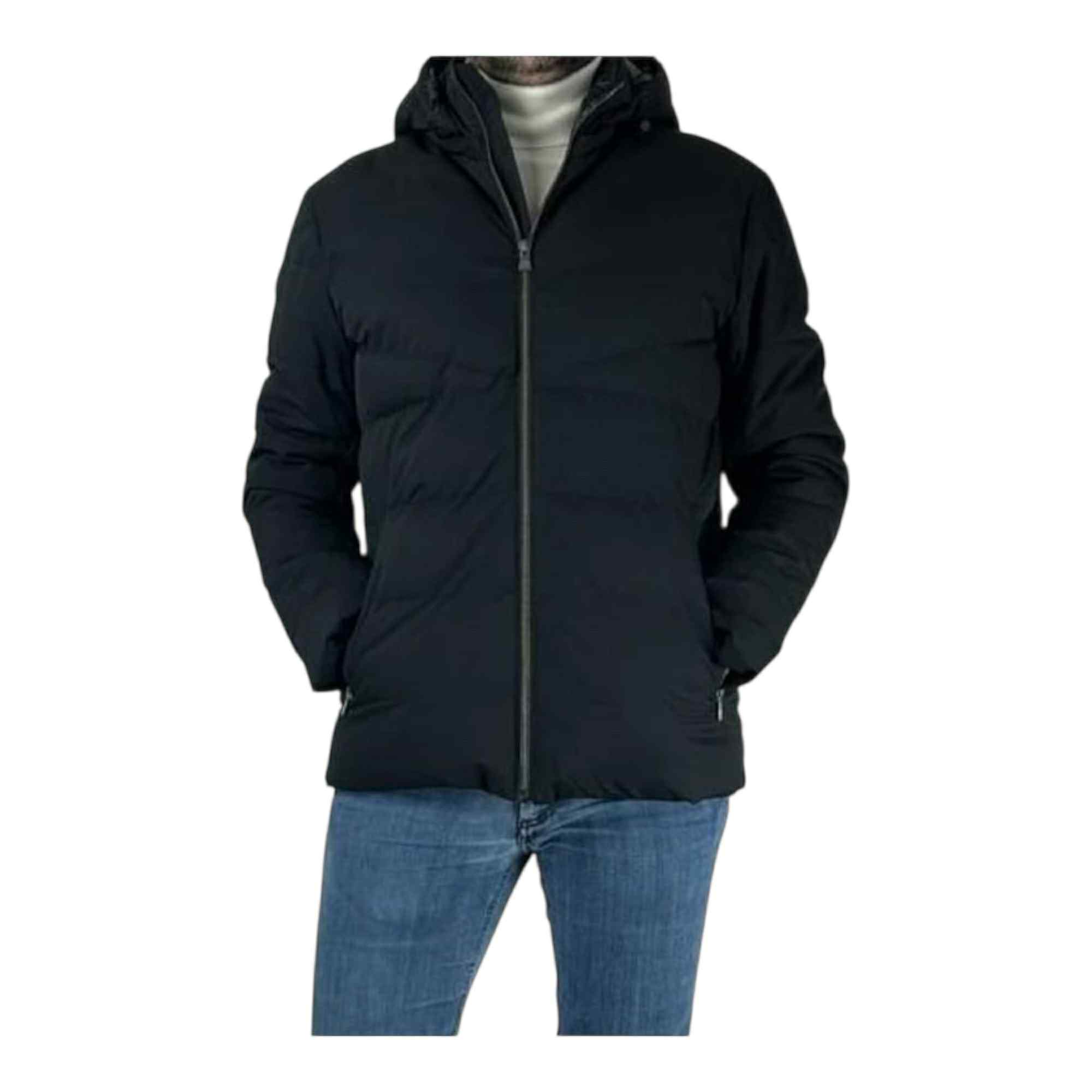 GIUBBOTTO GIUBBINO UOMO DOUBLE EIGHT GUFF8 OO PD62 1545 NERO ORIGINALE AI 2026