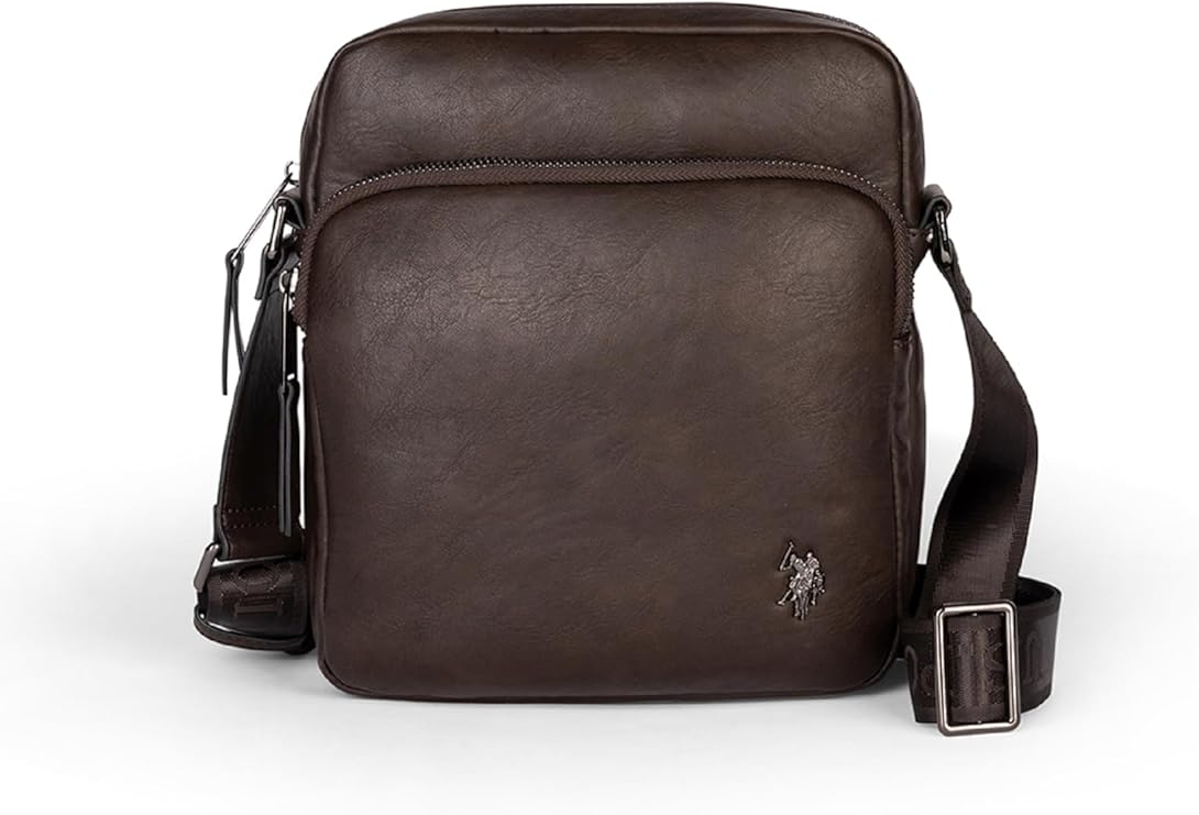 BORSA TRACOLLA NERO US POLO ASSN FREE SPIRIT BIUPQ8474MV MORO ORIGINALE AI 2026