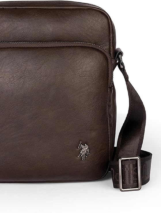 BORSA TRACOLLA NERO US POLO ASSN FREE SPIRIT BIUPQ8474MV MORO ORIGINALE AI 2026