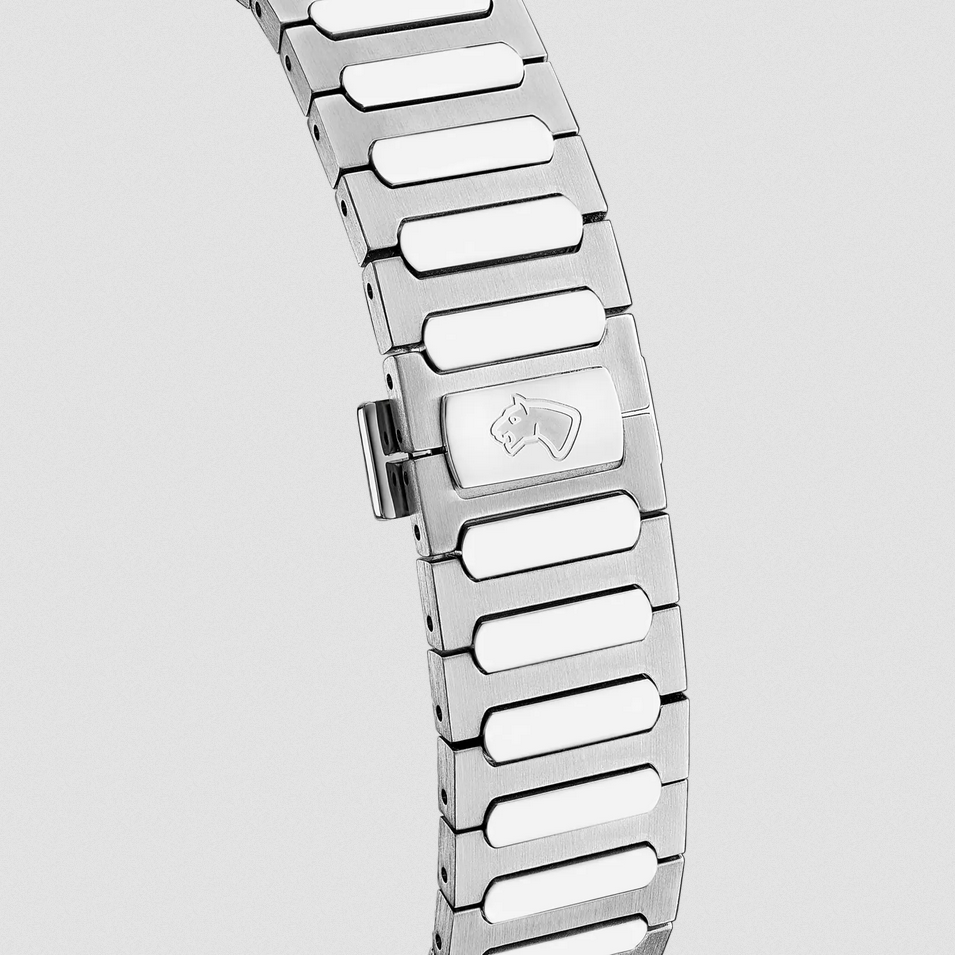 OROLOGIO UOMO CRONOGRAFO JAGUAR J1048 1 41 ACCIAIO BIANCO ORIGINALE AI 2026