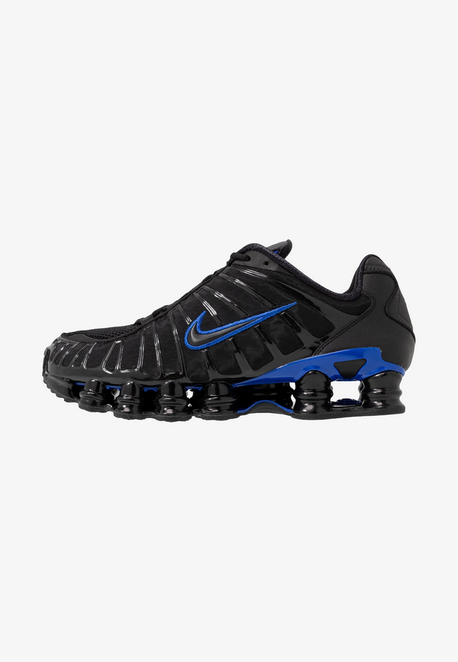 SCARPE SNEAKERS UOMO NIKE SHOX TL AV3595 ECO PELLE 007 NERO ORIGINALE AI 2026