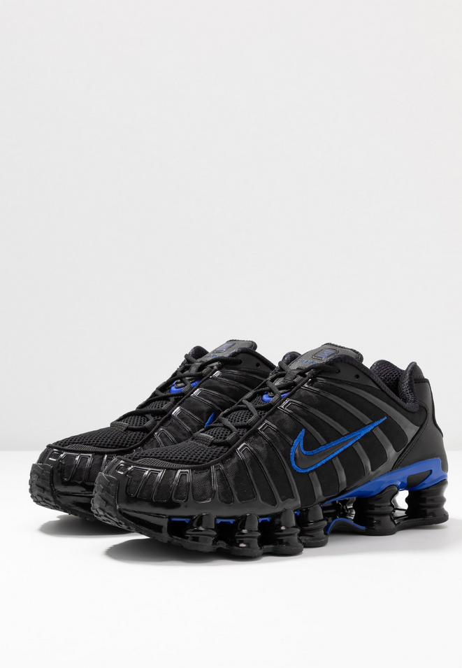 SCARPE SNEAKERS UOMO NIKE SHOX TL AV3595 ECO PELLE 007 NERO ORIGINALE AI 2026