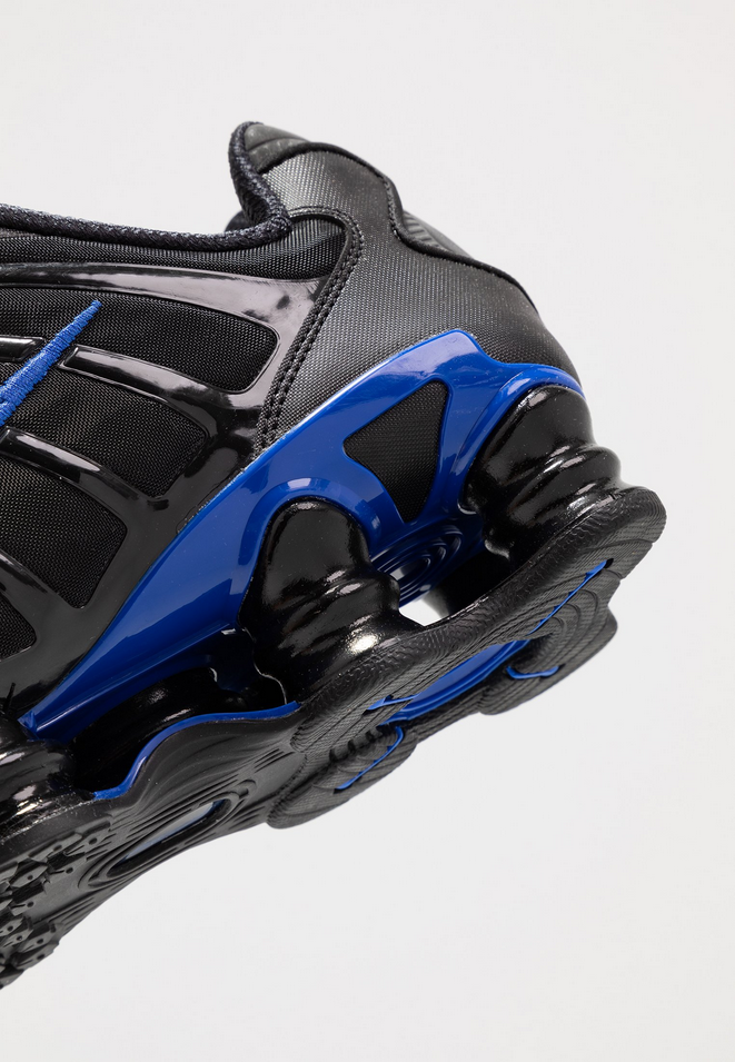 SCARPE SNEAKERS UOMO NIKE SHOX TL AV3595 ECO PELLE 007 NERO ORIGINALE AI 2026