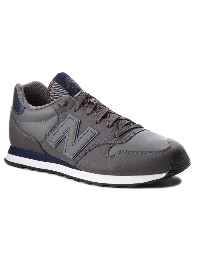SCARPE SNEAKERS UOMO NEW BALANCE GM500DGN ECO PELLE GRIGIO ORIGINALE AI 2026