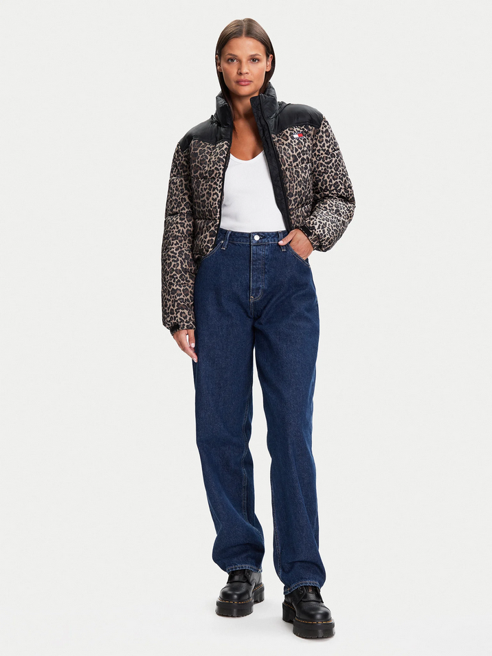 GIUBBINO GIUBBOTTO DONNA TOMMY JEANS DW0DW21967 LEOP ORIGINALE AI 2026